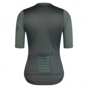 Dames Rapha Pro Team Training damesshirt - Groen Dames Rapha Pro Team Training damesshirt - Groen
