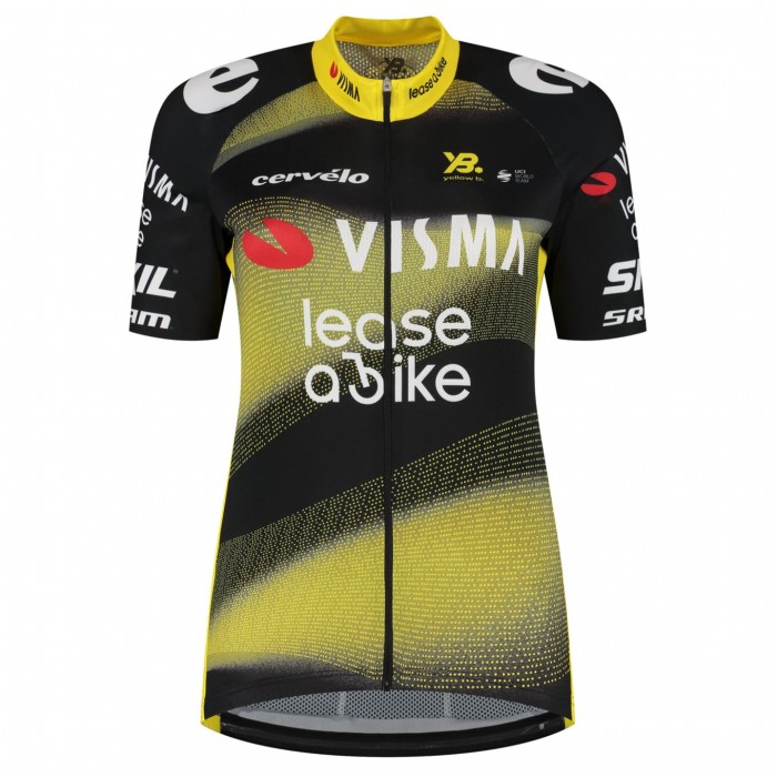 Dames Fietskleding Team Visma Lease a Bike 2025 The Swarm damesshirt - TDF