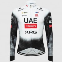 Heren UAE Team Emirates 2025 Pissei shirt met lange mouwen