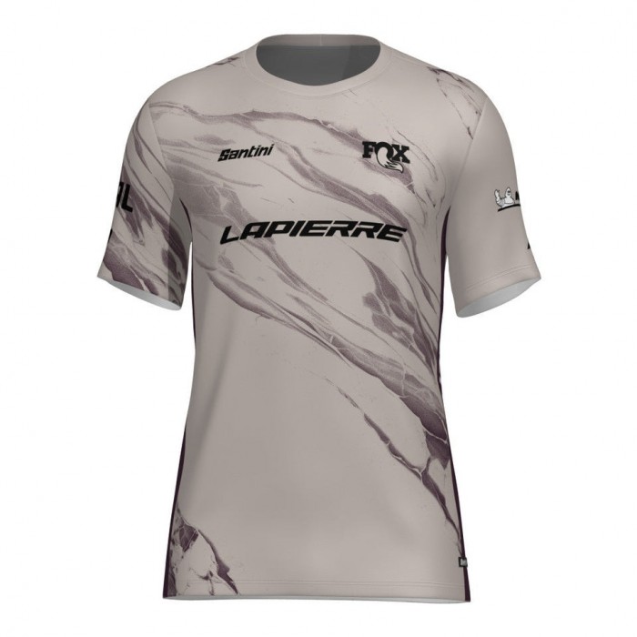 Heren Team Lapierre 2025 Santini MTB shirt Heren Team Lapierre 2025 Santini MTB shirt
