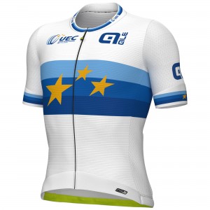 Heren Fietskleding Ale UEC Europees Kampioen 2025 PRS 2.0 Shirt