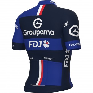 Heren Fietskleding Ale Groupama FDJ 2025 shirt