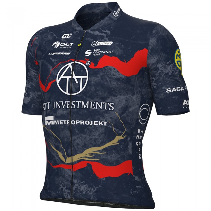 Heren Fietskleding Ale ATT Investments 2025 shirt