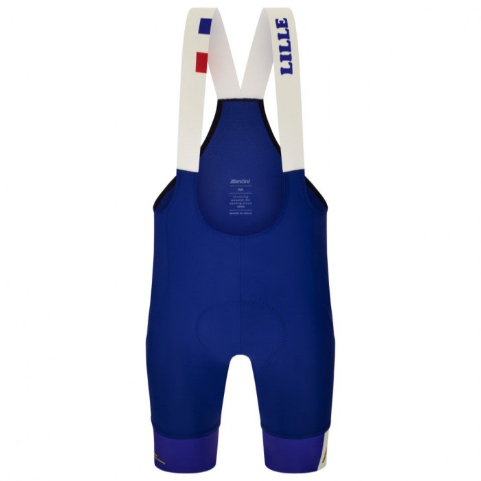 Heren Fietskleding Santini Tour de France Bib Tights - Grand Départ Lille Heren Fietskleding Santini Tour de France Bib Tights - Grand Départ Lille