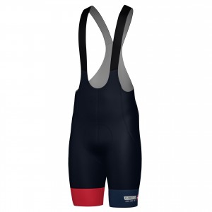 Santini Vuelta España heren 2025 Bib Tights - Grand Salida Piemonte