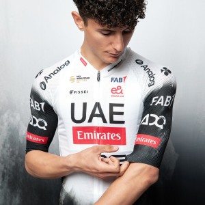Heren Fietskleding UAE Team Emirates 2025 Pissei Magistrale Ultra-shirt