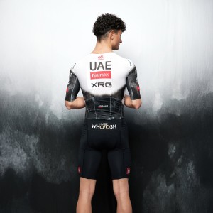 Heren UAE Team Emirates 2025 Hybrid Pissei bodysuit