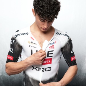 Heren UAE Team Emirates 2025 Hybrid Pissei bodysuit
