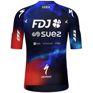 Heren Fietskleding Gobik FDJ Suez 2025 Odyssey Shirt