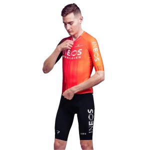 Heren Fietskleding Gobik Ineos Grenadiers 2025 Reactive 2.0-shirt Heren Fietskleding Gobik Ineos Grenadiers 2025 Reactive 2.0-shirt
