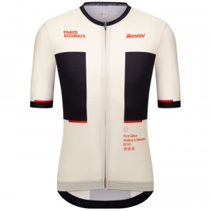 Heren Fietskleding Santini Parijs-Roubaix 2025 Shirt