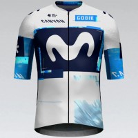Heren Fietskleding Gobik Movistar 2025 Infinity-shirt
