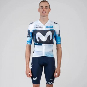 Heren Fietskleding Gobik Movistar 2025 Infinity-shirt