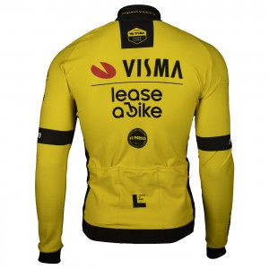 Heren Team Visma Lease a Bike 2025 Premium shirt met lange mouwen