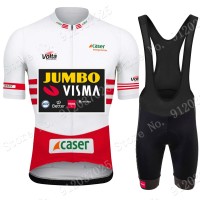 Jumbo Visma Volta 2021 Team Fietskleding Fietsshirt Korte Mouw+Korte Fietsbroeken Bib 2021062636