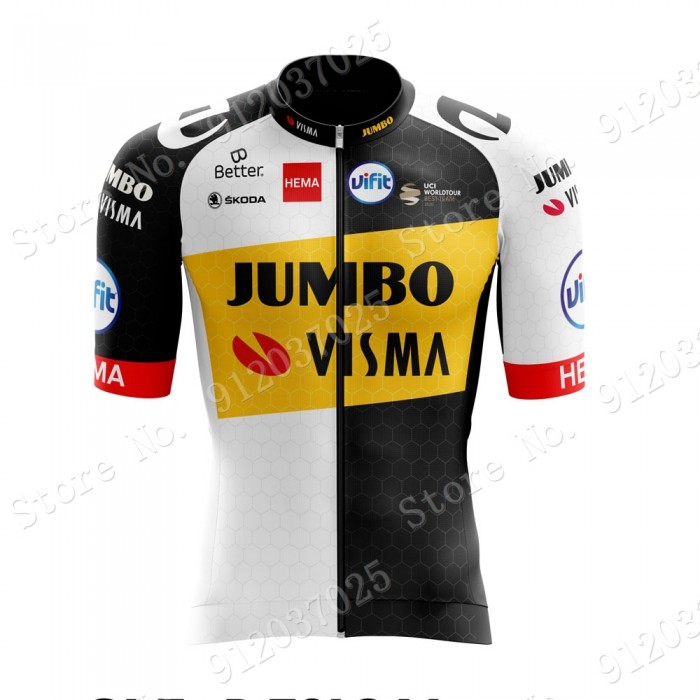 New Style Jumbo Visma 2021 Team Wielerkleding Fietsshirt Korte Mouw 2021062663 New Style Jumbo Visma 2021 Team Wielerkleding Fietsshirt Korte Mouw 2021062663