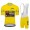 Green Jumbo Visma Tour De France 2021 Team Fietskleding Fietsshirt Korte Mouw+Korte Fietsbroeken Bib 2021062721