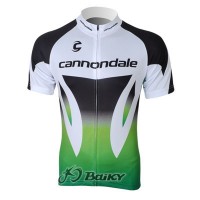 2012 Cannondale Fietsshirt Korte mouw wit zwart groen 3834