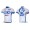2012 FDJ-BigMatFietsshirt Korte mouw wit blauw 3843