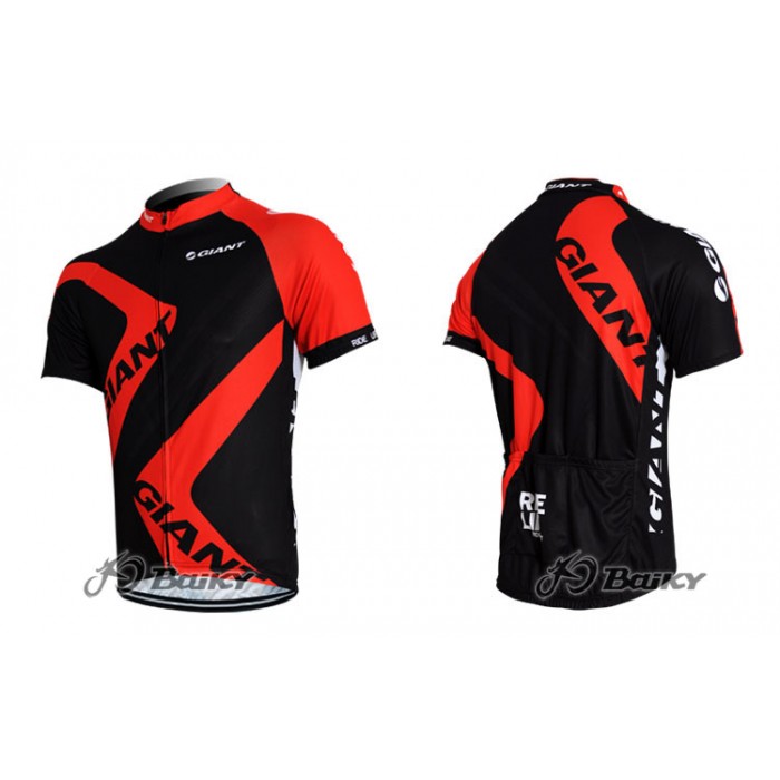 2012 Giant Ride Life Fietsshirt Korte mouw zwart rood 3854 2012 Giant Ride Life Fietsshirt Korte mouw zwart rood 3854