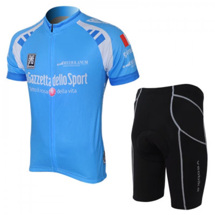 2012 Giro d-Italia Fietsshirt Korte mouw+Korte fietsbroeken met zeem Kits blauw zwart 592 2012 Giro d-Italia Fietsshirt Korte mouw+Korte fietsbroeken met zeem Kits blauw zwart 592