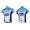2012 Omega Pharma-Quick Step Fietsshirt Korte mouw wit blauw 3864
