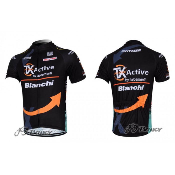 TX active bianchiFietsshirt Korte mouwzwart 4156 TX active bianchiFietsshirt Korte mouwzwart 4156