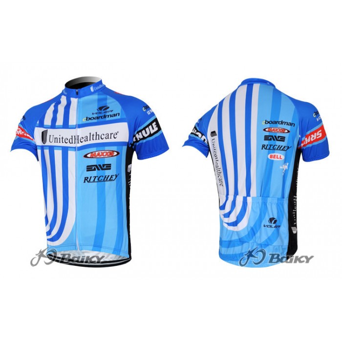 2012 UnitedHealthcare Fietsshirt Korte mouwblauw 3863 2012 UnitedHealthcare Fietsshirt Korte mouwblauw 3863