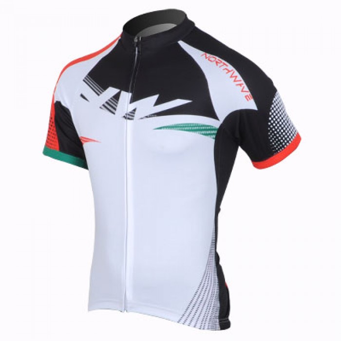 2013 Northwave Fietsshirt Korte mouw wit rood 690 2013 Northwave Fietsshirt Korte mouw wit rood 690