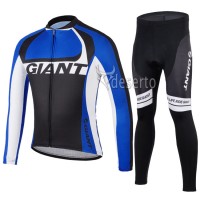 2014 Giant Fietspakken Fietsshirt lange mouw+lange fietsbroeken 4345