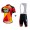 2015 Cinelli Santini Chrome Proteam Fietskleding Set Fietsshirt Korte Mouwen+Fietsbroek Bib Korte 2146