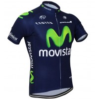 2015 Movistar Fietsshirt Korte Mouw 1877