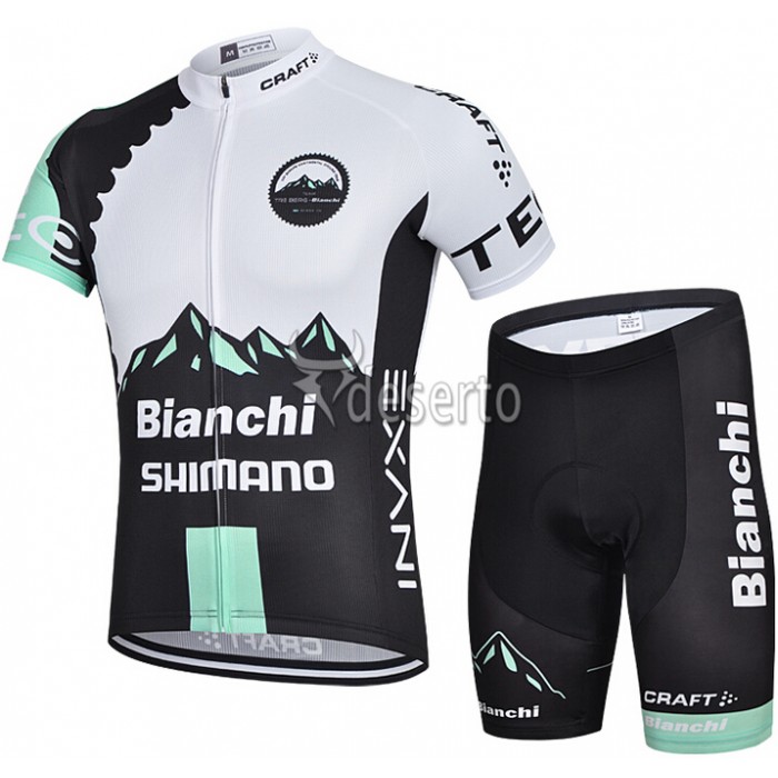 2015 Bianchi Shimano Fietsshirt Korte Mouw+Korte Fietsbroeken 1513 2015 Bianchi Shimano Fietsshirt Korte Mouw+Korte Fietsbroeken 1513