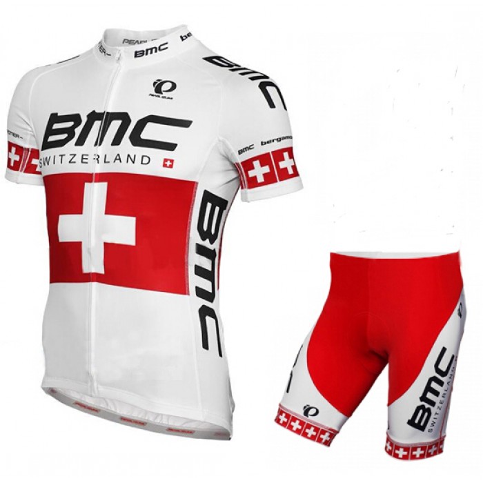 2015 Pearl Izumi BMC Fietsshirt Korte Mouw+Korte Fietsbroeken 1553