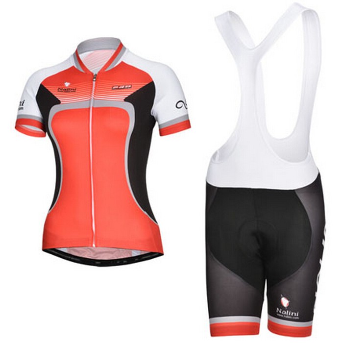 2014 Nalini Dames Fietskleding Fietsshirt Korte+Korte Fietsbroeken Bib 1457