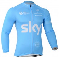 2014 Sky Fietsshirt lange mouw Zwart 1349