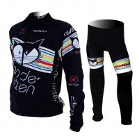 2015 Wilier Dames Fietskleding Fietsshirt lange mouw+Lange fietsbroeken 3536