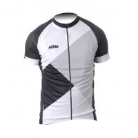 2015 KTM Fietsshirt Korte Mouw zwart wit 2177