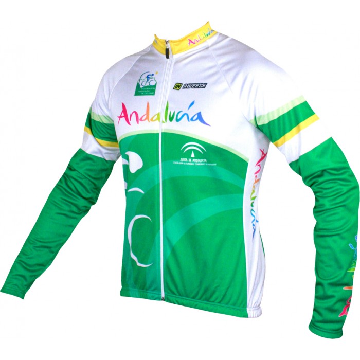 2015 Andalucia Fietsshirt lange mouw 2574
