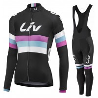 2015 Dames LIV Fietskleding Fietsshirt lange mouw+Lange fietsbroeken 3653