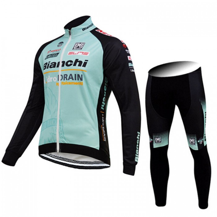 2015 BIANCHI IDRO DRAIN Fietskleding Fietsshirt lange mouw+Lange fietsbroeken 2325 2015 BIANCHI IDRO DRAIN Fietskleding Fietsshirt lange mouw+Lange fietsbroeken 2325