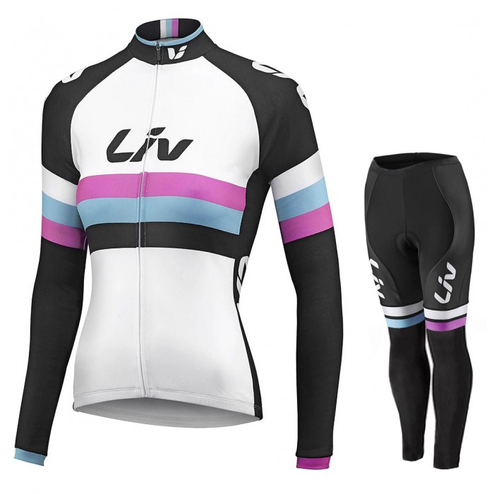 Dames LIV RACE DAY SS 2015 Long white Fietskleding Fietsshirt lange mouw+Lange fietsbroeken 3645 Dames LIV RACE DAY SS 2015 Long white Fietskleding Fietsshirt lange mouw+Lange fietsbroeken 3645