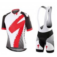 2016 Specialized Comp Racing Ss wit Fietskleding Fietsshirt Korte+Korte fietsbroeken Bib 2016036030