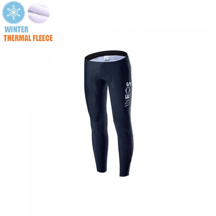 Winter Fleece INEOS Grenadier Spanish Pro Team 2021 Lange Fietsbroek Bib 20210461