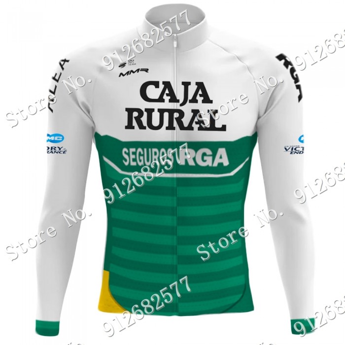 Caja Rural 2022 Pro Team Fietsshirt Lange Mouw 2022122508 Caja Rural 2022 Pro Team Fietsshirt Lange Mouw 2022122508
