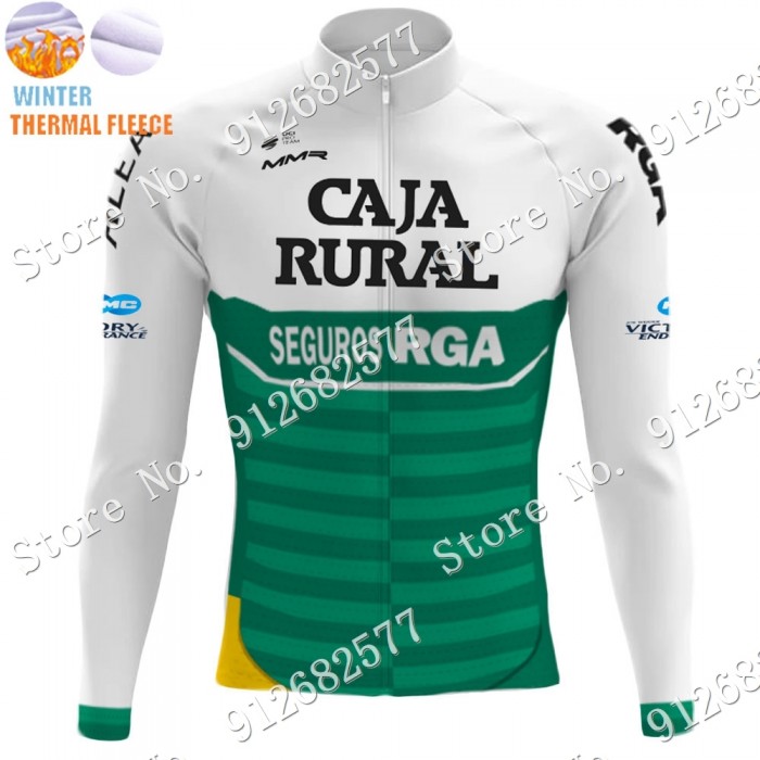 Winter Caja Rural 2022 Pro Team Fietsshirt Lange Mouw 2022122515 Winter Caja Rural 2022 Pro Team Fietsshirt Lange Mouw 2022122515