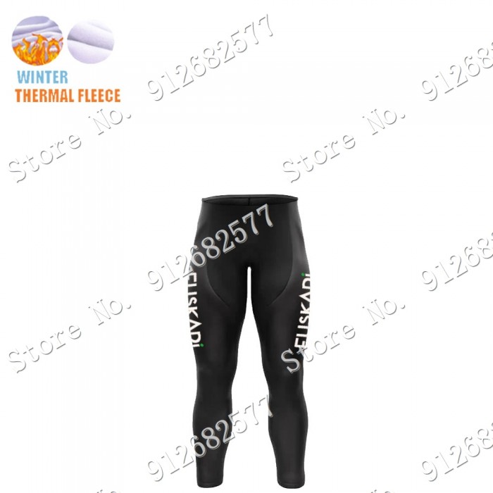 Winter euskadi euskaltel 2022 Pro Team Lange Fietsbroek Bib 2022122538