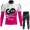 go sport roubaix 2022 Pro Team Fietskleding Fietsshirt Lange Mouw+Lange Fietsbroek Bib 2022030612