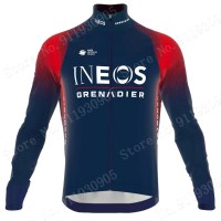 ineos grenadier Tour De France 2022 Team Fietsshirt Lange Mouw 202226