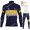 Winter Novo Nordisk 2022 Pro Team Fietskleding Fietsshirt Lange Mouw+Lange Fietsbroek Bib 202201149